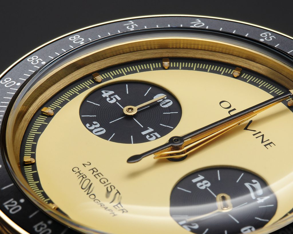 NEW 2レジスタークロノ・シリーズ I レモン（ゴールドブレスレット